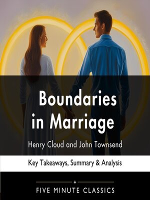 cover image of Boundaries in Marriage by Henry Cloud and John Townsend